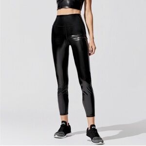 Carbon38 Patent High Rise 7/8 Length Legging XS